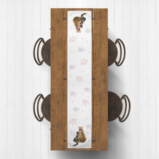 American Cats Poly Twill Table Runner